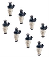 ACCEL Fuel Injectors 150844 Injectors, 44 lbs./hr., 12.0 Ohms Impedance, 12 V, Chevy, Ford, Lincoln, Mercury, Pontiac, Set of 8 thumbnail 1