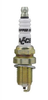ACCEL C-Cut Performance Spark Plugs 0414S-4 Plug, Shorty, U-Groove, Gasket Seat, 14mm Thread, .750 in. Reach, Projected Tip, Resistor, Set of 4 thumbnail 3