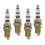 ACCEL C-Cut Performance Spark Plugs 0414S-4 Plug, Shorty, U-Groove, Gasket Seat, 14mm Thread, .750 in. Reach, Projected Tip, Resistor, Set of 4 thumbnail 4