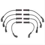ACCEL ProConnect Spark Plug Wire Sets 118063 Sets, ProConnect, Assembled, Spiral Core, Coil Pack, Straight Boots, Black, Cadillac, Chevrolet, GMC, Hummer, Small Block LS, Set thumbnail 1
