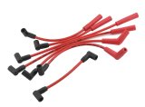 ACCEL SuperStock 5000 Series Spark Plug Wire Sets 5129R Wires, Super Stock, Spiral Core, 8mm, Red, Stock Boots, Jeep 4.0L, L6, Set thumbnail 1