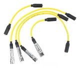 ACCEL SuperStock 5000 Series Spark Plug Wire Sets 5151 Set, 8mm, Superstock, Black, Spiral, Volkswagen, 1.8L, Set thumbnail 1