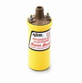 ACCEL SuperStock Ignition Coils 8145ACC Coil, SuperStock, Canister, Round, Oil-Filled, Yellow, 45,000 V, Each thumbnail 2