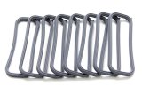 Chevrolet Performance Intake Manifold Gaskets 12533587 Gasket, Manifold, Intake, Stock Port, Chevy, LS6, Set thumbnail 2