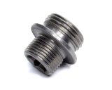 Chevrolet Performance Spin-On Oil Filter Adapter Connectors 3853870 Adapter, Bypass, Spin-On, Steel, Natural, Chevy, Big Block, Each thumbnail 2