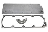 Chevrolet Performance Engine Valley Covers 12598832 Cover, Gen. 4 LS2/LS3/LS7 without PCV, Aluminum, Natural, Chevy, Small Block LS, Each thumbnail 3