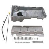 Chevrolet Performance Musclecar Oil Pan Kits 19212593 Pan, Chevy LS, Aluminum, Rear Sump, Engine Swap, Kit thumbnail 3