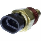 Chevrolet Performance Coolant Temperature Sensors 15326386 Sensor, Brass, Natural, 3/8 in. NPT, for use on Acura®, Honda®, AMC, Chevy, Isuzu, Pontiac thumbnail 1