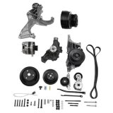 Chevrolet Performance Deluxe Serpentine Drive Kits 19435736 Accessory Systems, Front Kit, 6 Groove, with Alternator, P/S Pump, Water Pump, A/C Compressor, Brackets, Chevy, 4.3-6.6L, Kit thumbnail 2