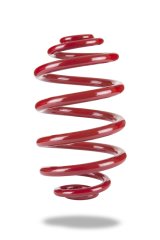 Pedders HD Coil Springs PED-7843 Lift Spring, Heavy Duty, X-Drag, Red Powdercoated, Rear, Pontiac, Each thumbnail 2