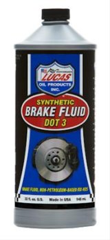 Lucas Brake Fluid 10826 Fluid, DOT 3, 32 oz., Set of 12 thumbnail 1