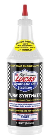 Lucas Synthetic Oil Stabilizer 10130 Stabilizer, Synthetic, One qt., Set of 12 thumbnail 1