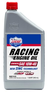 10w40 Lucas Racing-Only High Performance Motor Oil 10942 Engine Oil, Racing Only Performance, Synthetic, 10W40, 1 qt., Set of 6 thumbnail 1