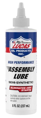 Lucas Semi-Synthetic Assembly Lube 10153 Lube, Semi-synthetic, 8 Fluid Ounces, Set of 12 thumbnail 1