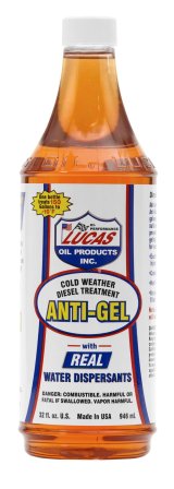 Lucas Anti-Gel Cold Weather Diesel Treatment 10865 Anti Gel Treatment/12x1/Quart thumbnail 1