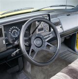 Grant Challenger Steering Wheels 414 Wheel, Challenger, Steel/Black, Foam/Black, 4-Spoke, 13.5 in. Diameter, 3-Bolt Mount, Each thumbnail 2