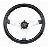 Grant GT Sport Steering Wheels 701 Wheel, Sport, Steel/Chrome, Foam/Black, 3-Spoke, 13 in. Diameter, 5-Bolt Mount, Each thumbnail 4