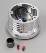Grant Billet Style Installation Kits 5249 Steering Wheel Kit, 5-Bolt Mount, Black Luster, Aluminum, Ford, Mercury, Kit thumbnail 2