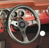 Grant Formula GT Steering Wheels 773 Wheel, GT, Aluminum/Black, Vinyl/Black, 3-Spoke, 13 in. Diameter, 5-Bolt Mount, Each thumbnail 2