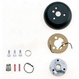 Grant Steering Wheel Installation Kits 4266 Kit, 3-Bolt, Matte Black, Aluminum, Ford, Mercury, Passenger Car, Pickup, Kit thumbnail 1