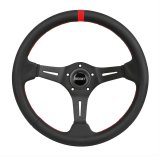 Grant Racing Performance Series Aluminum Steering Wheels 692 Wheel, Series, Aluminum/Black, Leather/Black, 3-Spoke, 13.75 in. Diameter, 5-Bolt, Each thumbnail 1