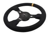 Grant Evolution GT Steering Wheels 1080 Wheel, GT, Aluminum/Black, Vinyl, Leather, Black, 3-Spoke, 13.75 in. Diameter, Each thumbnail 3