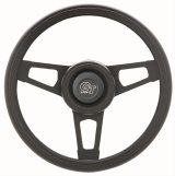 Grant Challenger Steering Wheels 870 Wheel, Challenger, Steel Center, 3-Spokes, Black, Foam Grip, Black, 13.75 in. Diameter, 3-Bolt Mounting, Each thumbnail 1