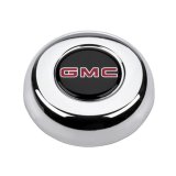 Grant Horn Buttons 5636 Button, Steel, Chrome, GMC Logo, for Challenger, Classic Series, Each thumbnail 2