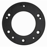 Grant Steering Wheel Adapters 4008 Installation Kit Adapter, 5-Bolt to 6-Bolt Momo Installation Kit, Aluminum, Black, Each thumbnail 1