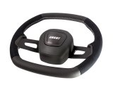 Grant Racing Performance Series Aluminum Steering Wheels 698 Wheel, Series, Suede/Leather, Aluminum, Black, 3-Spoke, 13.75 in. Diameter, 5-Bolt, Each thumbnail 3