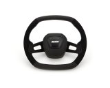 Grant Racing Performance Series Aluminum Steering Wheels 698 Wheel, Series, Suede/Leather, Aluminum, Black, 3-Spoke, 13.75 in. Diameter, 5-Bolt, Each thumbnail 4
