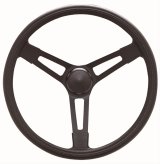 Grant Racing Performance Series Steel Steering Wheels 677 Wheel, Performance, Steel/Black, Foam/Black, 3-Spoke, 16 in. Diameter, Each thumbnail 1