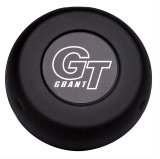 Grant Horn Buttons 5897 Button, Steel, Black, GT Logo, Challenger / Classic Series, Each thumbnail 1