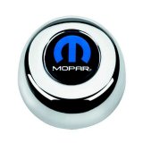 Grant Horn Buttons 5690 Button, Steel, Chrome, Mopar Emblem, for Challenger, Classic Series, Each thumbnail 2