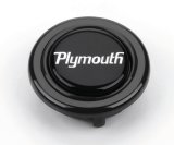 Grant Horn Buttons 5674 Button, Plastic, Black, Plymouth Logo, Signature/Performance/Race Series, Each thumbnail 2