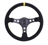 Grant Formula GT Steering Wheels 774-S Wheels, Series, 14.0 in. Diameter, Aluminum, Black Spokes, Vinyl Grip, Black, Red Center Stripe, 5 Hole Mount, Each thumbnail 1