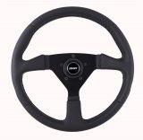GRT Products Steering Wheels 620 Performance Wheel 13.75" Wrapped w/Black Stitching & Center Cap thumbnail 1