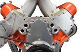 ICT Billet Remote Mount Water Pump Adapters 551564 Adapters, Mount, Aluminum, Natural, Chevy, Small Block LS, Kit thumbnail 3