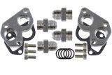 ICT Billet Remote Mount Water Pump Adapters 551564 Adapters, Mount, Aluminum, Natural, Chevy, Small Block LS, Kit thumbnail 9