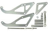 ICT Billet Air Conditioning Compressor Brackets 551775 Conditioner Bracket, SBC Sanden 508 Bracket, Long Water Pump, Chevy, Small Block, Kit thumbnail 1