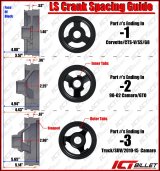 ICT Billet Air Conditioner Brackets 551474-LT-3 Bracket LT Truck - Sanden 508 A/C Compressor L84 L87 AC thumbnail 1