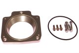 ICT Billet Throttle Body Adapters 551513 Adapters, EFI Manifold, 75mm Bore Size, Aluminum, Natural, 92mm Tapers To 75mm for Intake, Chevy, 5.7L LS, Each thumbnail 2