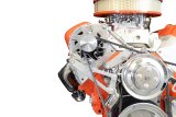 ICT Billet Alternator Brackets 551663 Brackets, Passenger Side, Aluminum, Natural, Chevy, Big Block, Kit thumbnail 3