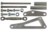 ICT Billet Alternator Brackets 551663 Brackets, Passenger Side, Aluminum, Natural, Chevy, Big Block, Kit thumbnail 4