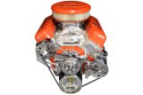 ICT Billet Alternator Brackets 551663 Brackets, Passenger Side, Aluminum, Natural, Chevy, Big Block, Kit thumbnail 6