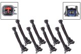 ICT Billet Fuel Injector Plug Adapters WAINJ41 Connector Adapter, Jetronic EV1 Injector, USCAR EV6 Harness, Set of 8 thumbnail 1