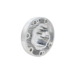 ICT Billet Air Conditioning Compressor Covers 551194-7P Sanden 709 Rear Cover to Use with R4 Hoses thumbnail 2