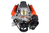 ICT Billet Alternator Brackets 551668-3 Bracket, Upper/Lower Bracket, Aluminum, Natural, Engine Block Mount, Driver Side Lower Mount, Short Pump, Chevy, LS, Kit thumbnail 7