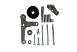 ICT Billet Alternator Brackets 551668-3 Bracket, Upper/Lower Bracket, Aluminum, Natural, Engine Block Mount, Driver Side Lower Mount, Short Pump, Chevy, LS, Kit thumbnail 9