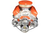 ICT Billet Alternator Brackets 551496 Bracket, Upper/Lower Bracket, Aluminum, Natural, Cylinder Head Mount, Passenger Side, Long Water Pump, Chevy, Big Block, Kit thumbnail 4
